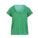 Blutsgeschwister Kurzarm Bluse Feed the Birds lively cute flower