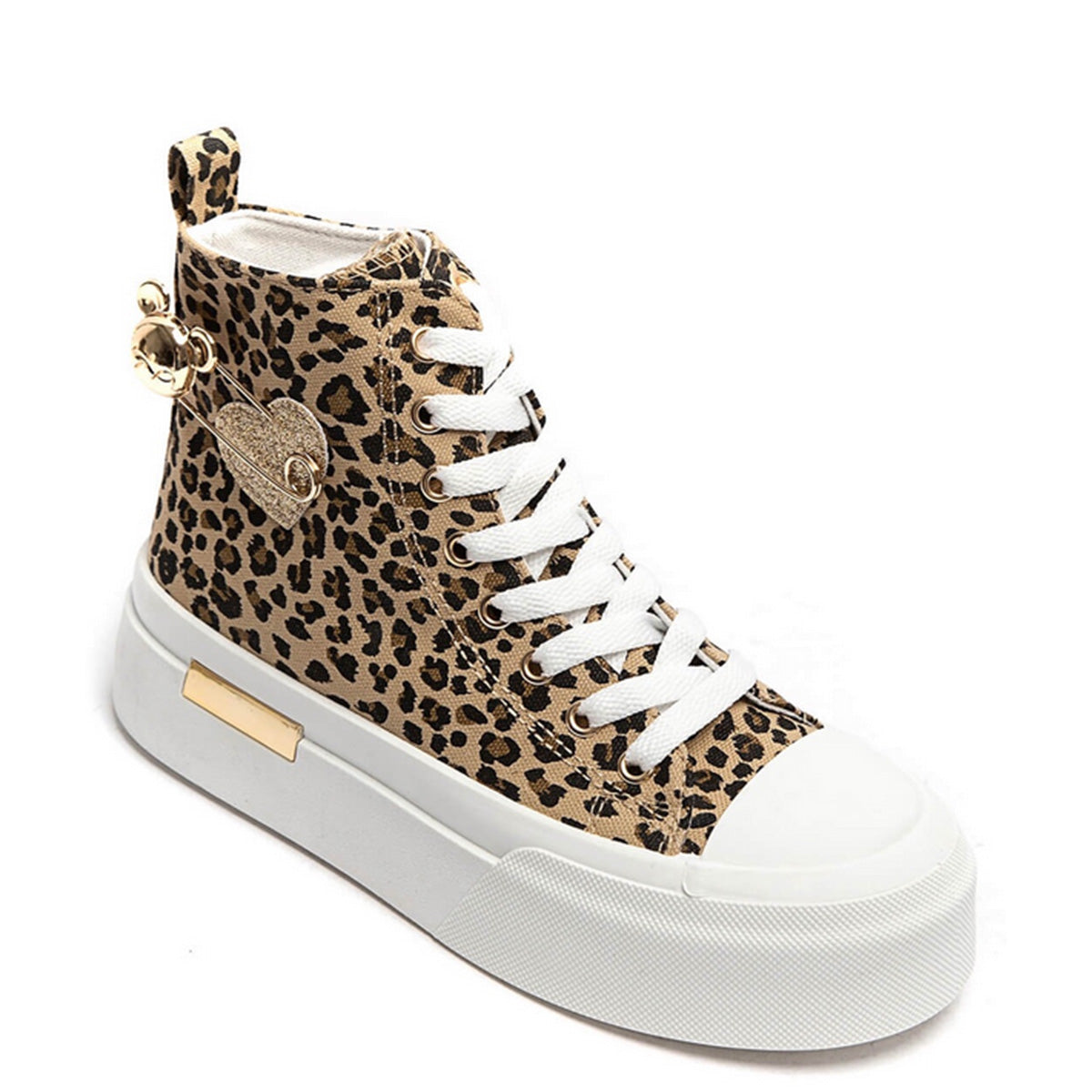 Animal print high low top online