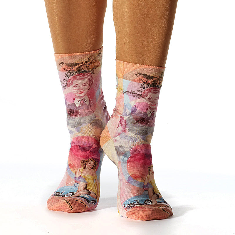 Wigglesteps Damen Socken BEING WOMAN