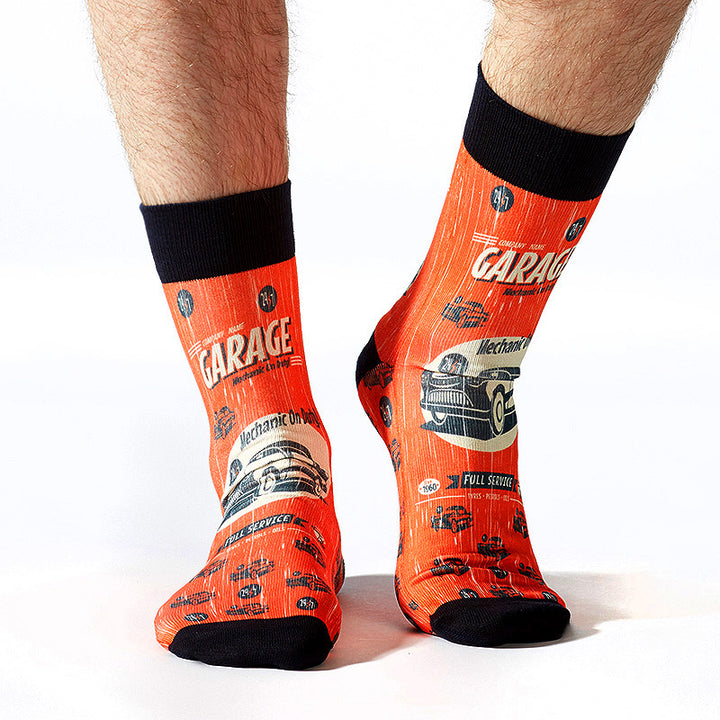 Wigglesteps Men Sock  GARAGE