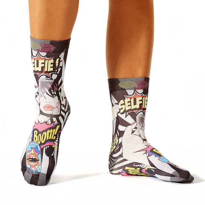 Wigglesteps Lady Socks SELFIE BOOM