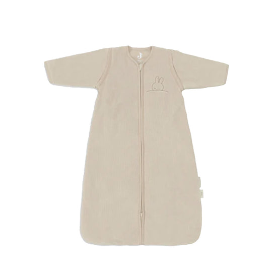 Jollein Baby Schlafsack mit Abnehmbaren Ärmeln Sleepy Miffy Terry - Nougat