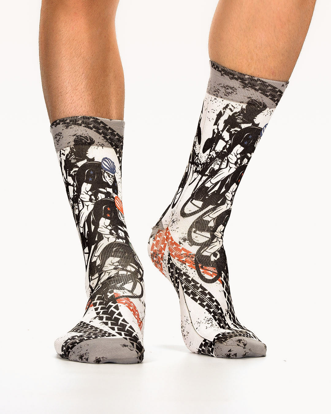 Wigglesteps Herren Socken CYCLISTS