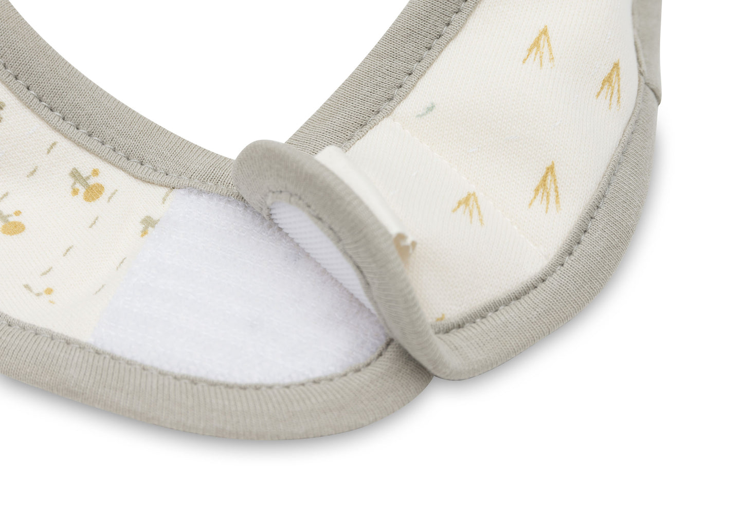 Jollein Baby Mädchen Lätzchen Jersey Wasserdicht - Tiny Park   - 5 Stück