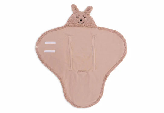 Jollein Einschlagdecke für Babyschale Bunny