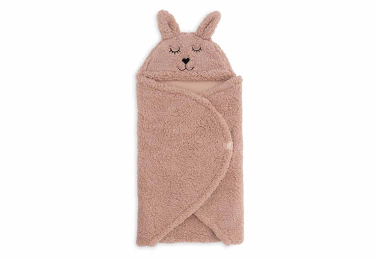 Jollein Einschlagdecke für Babyschale Bunny