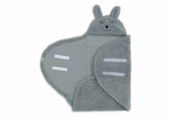 Jollein Einschlagdecke für Babyschale Bunny