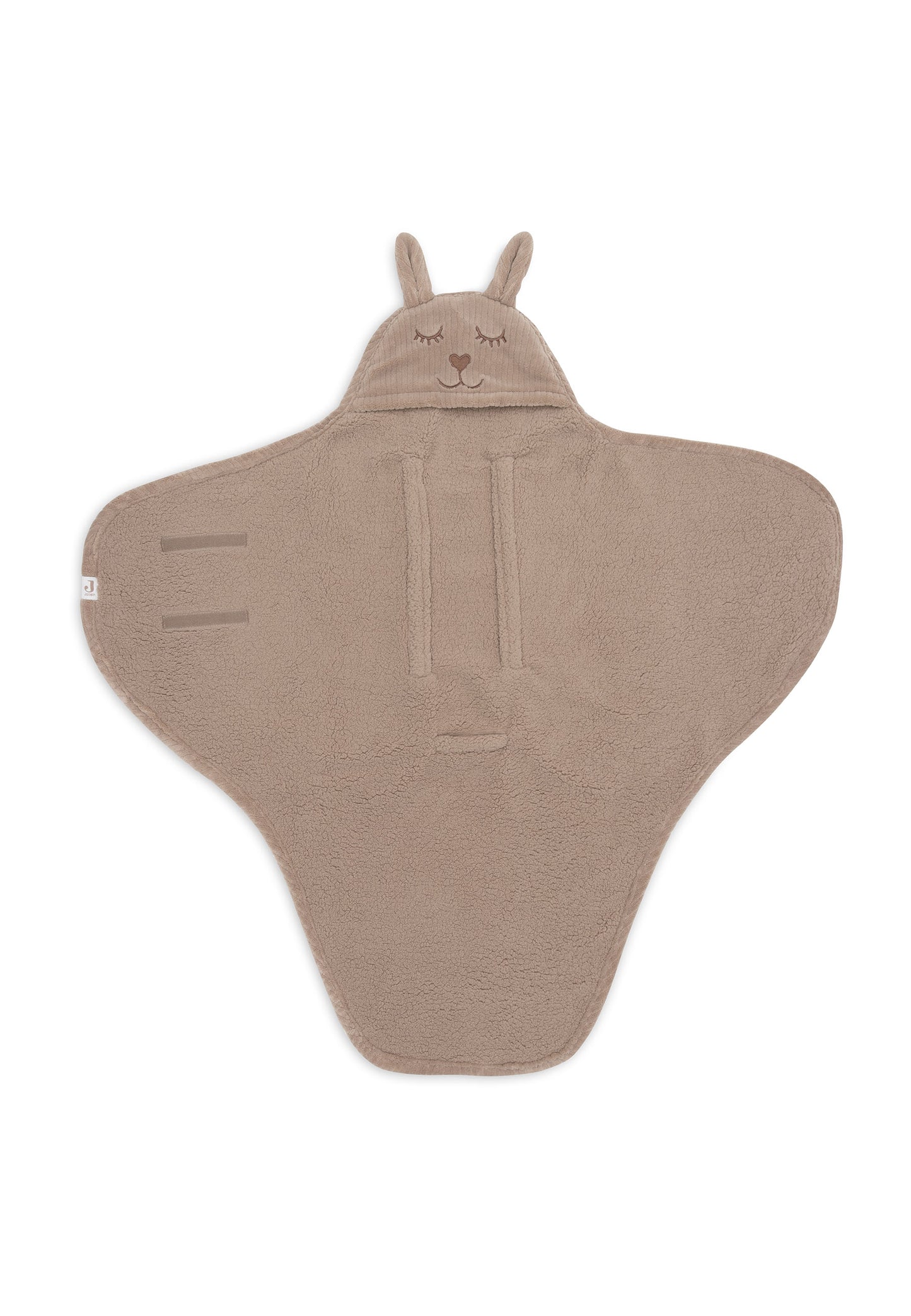 Jollein Einschlagdecke für Babyschale Bunny