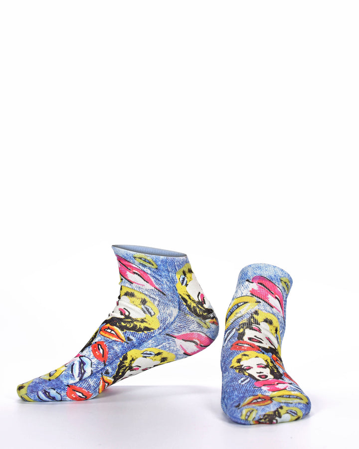 Wigglesteps Damen Sneaker KISS MARILYN