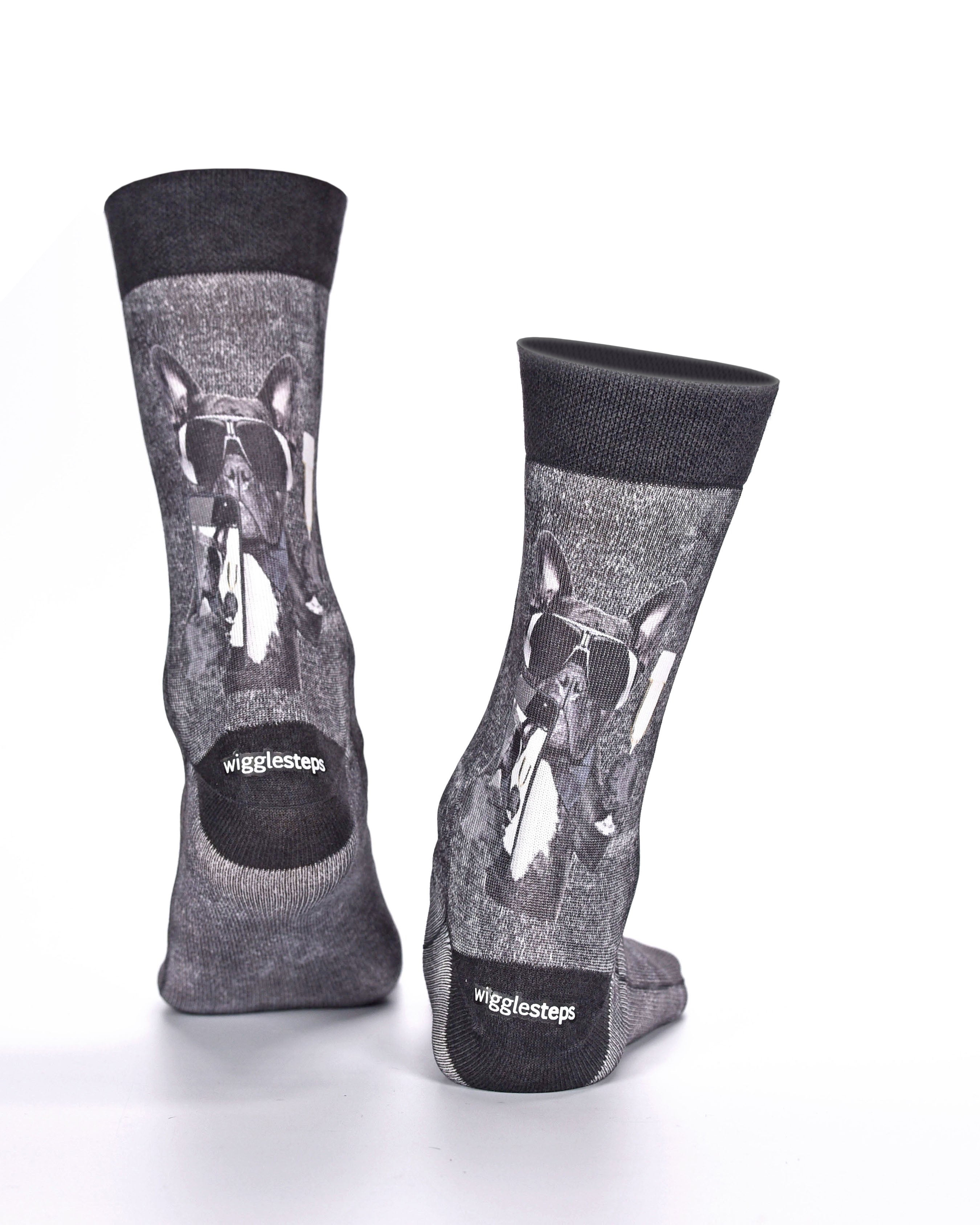 Wigglesteps Men Socks COOL DOG