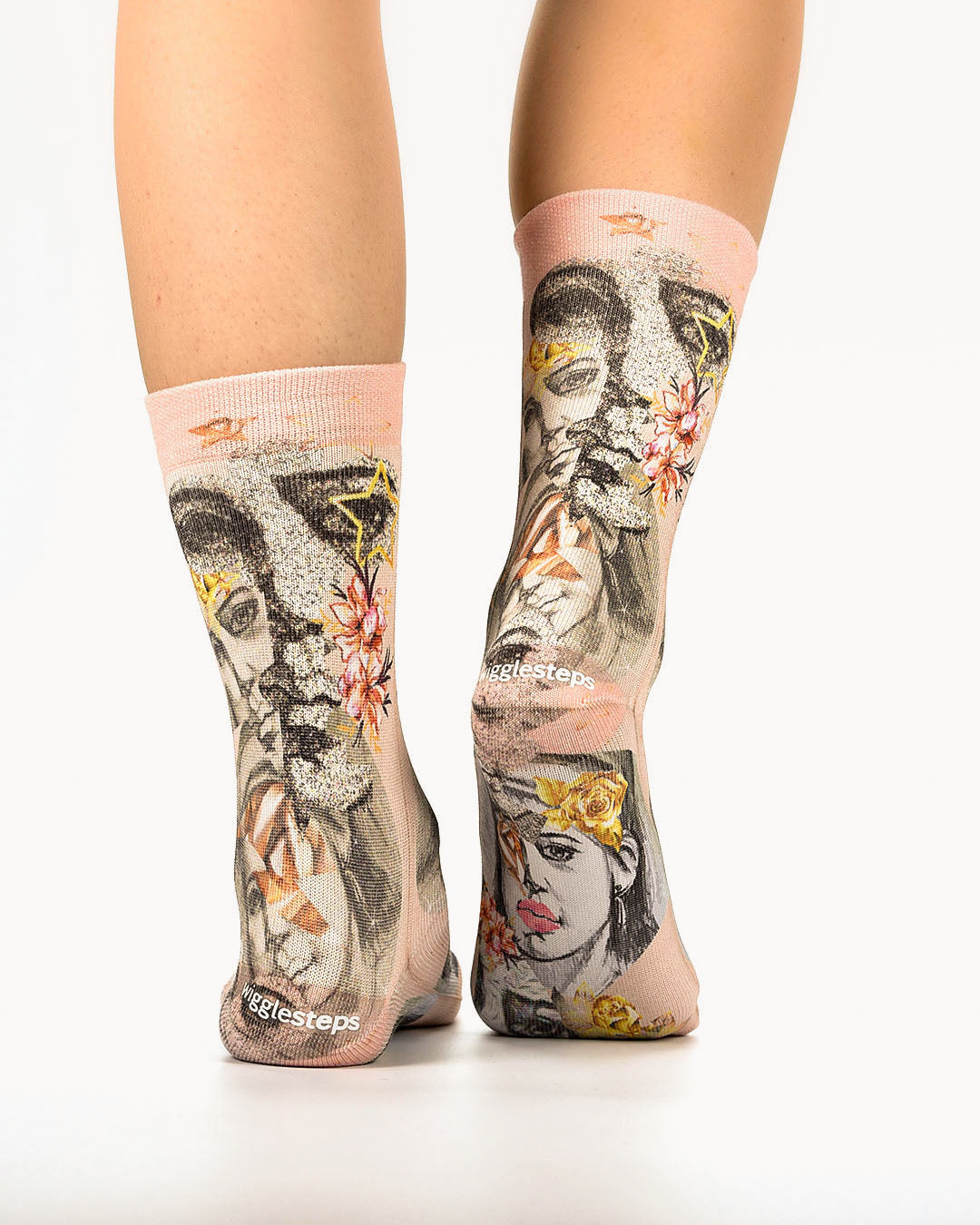 Wigglesteps Lady Socks WOMAN IN THE ART