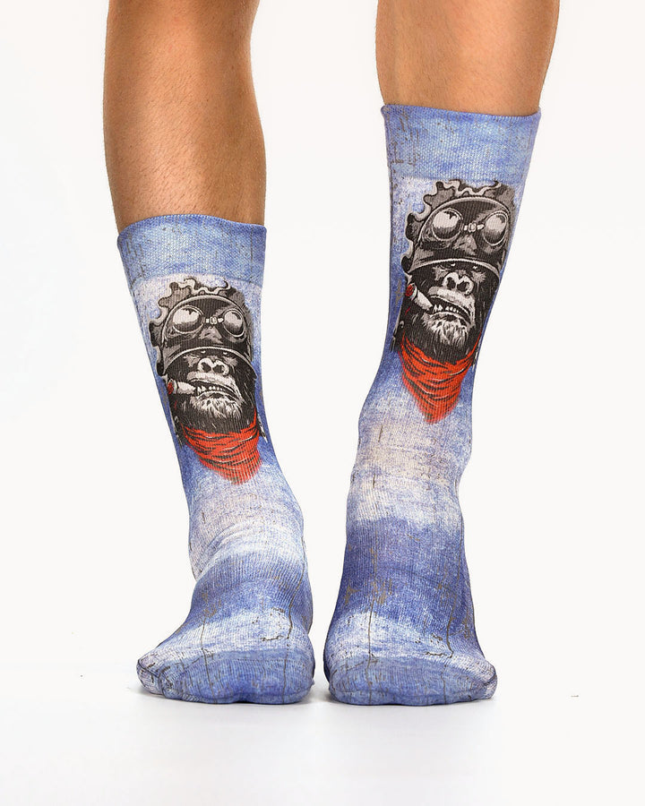 Wigglesteps Herren Socken HIGH MONKEY