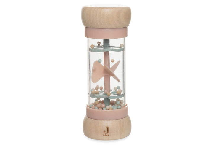 Jollein Baby Regenmacher aus Holz Lovely Birds – Multicolor