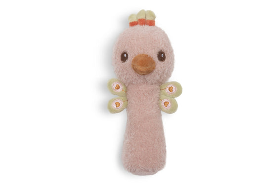 Jollein Baby Rassel Peacock Pavie – Multicolor