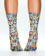 Wigglesteps Lady Socks CARTOON I