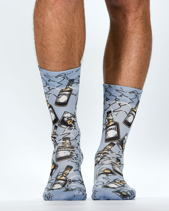 Wigglesteps MEN SOCKS WHISKEY