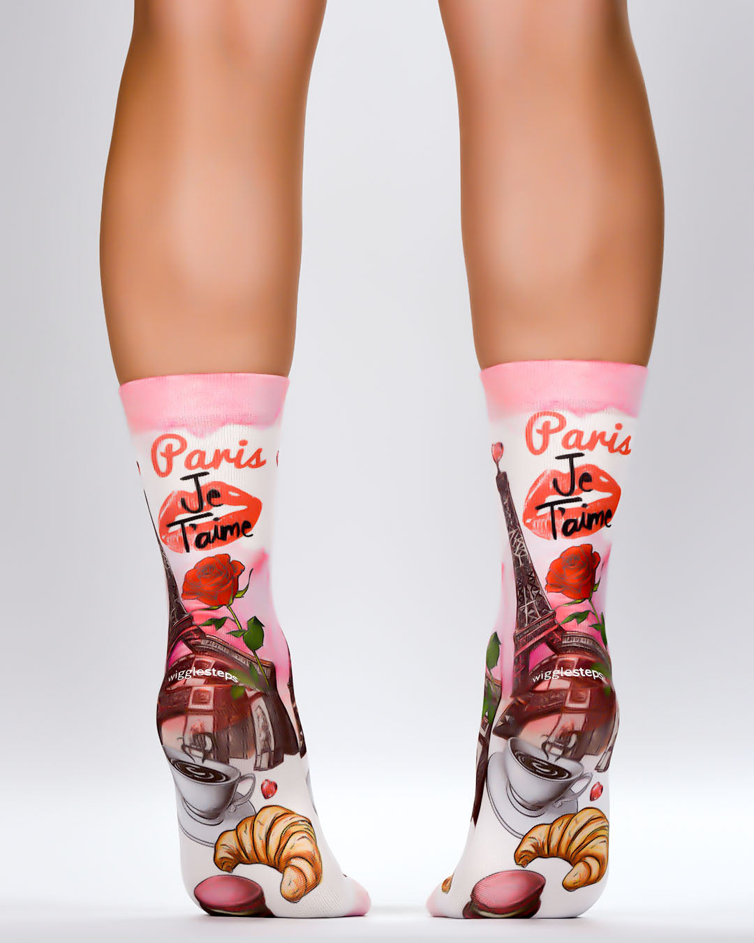 Wigglesteps Damen Socken JE TAIME