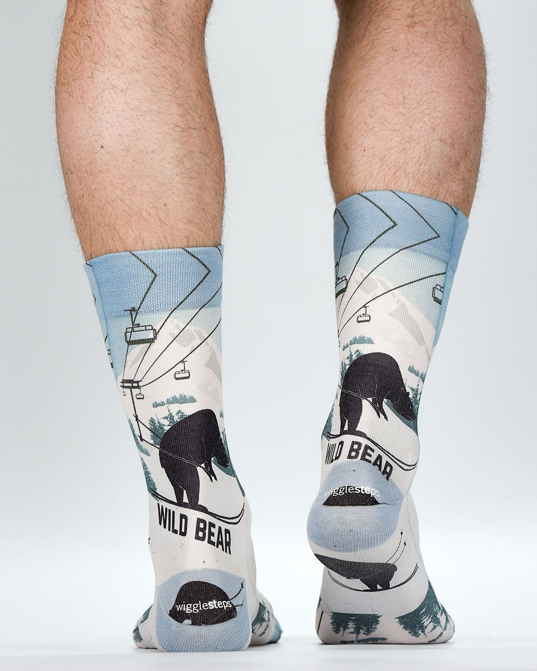 Wigglesteps Herren Socken WILD BEAR