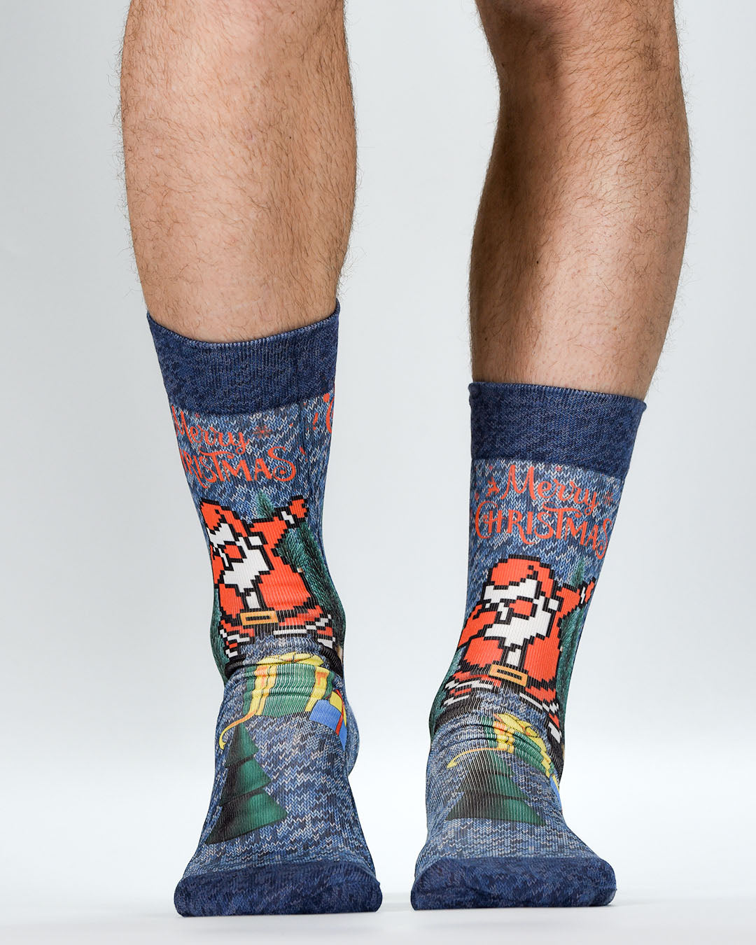 Wigglesteps Men Socks DANCER SANTA-M