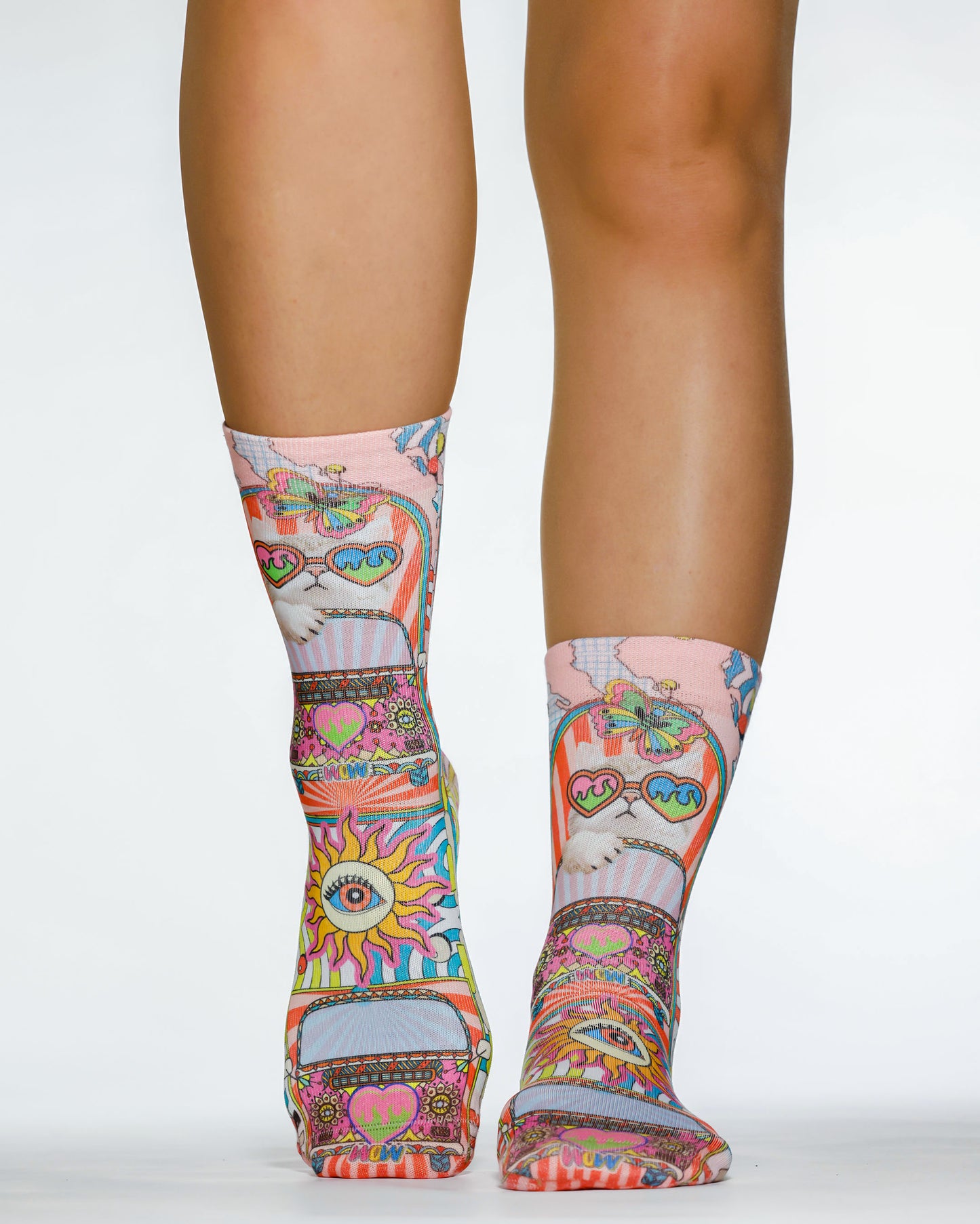 Wigglesteps Lady Socks HIPPIE CAT