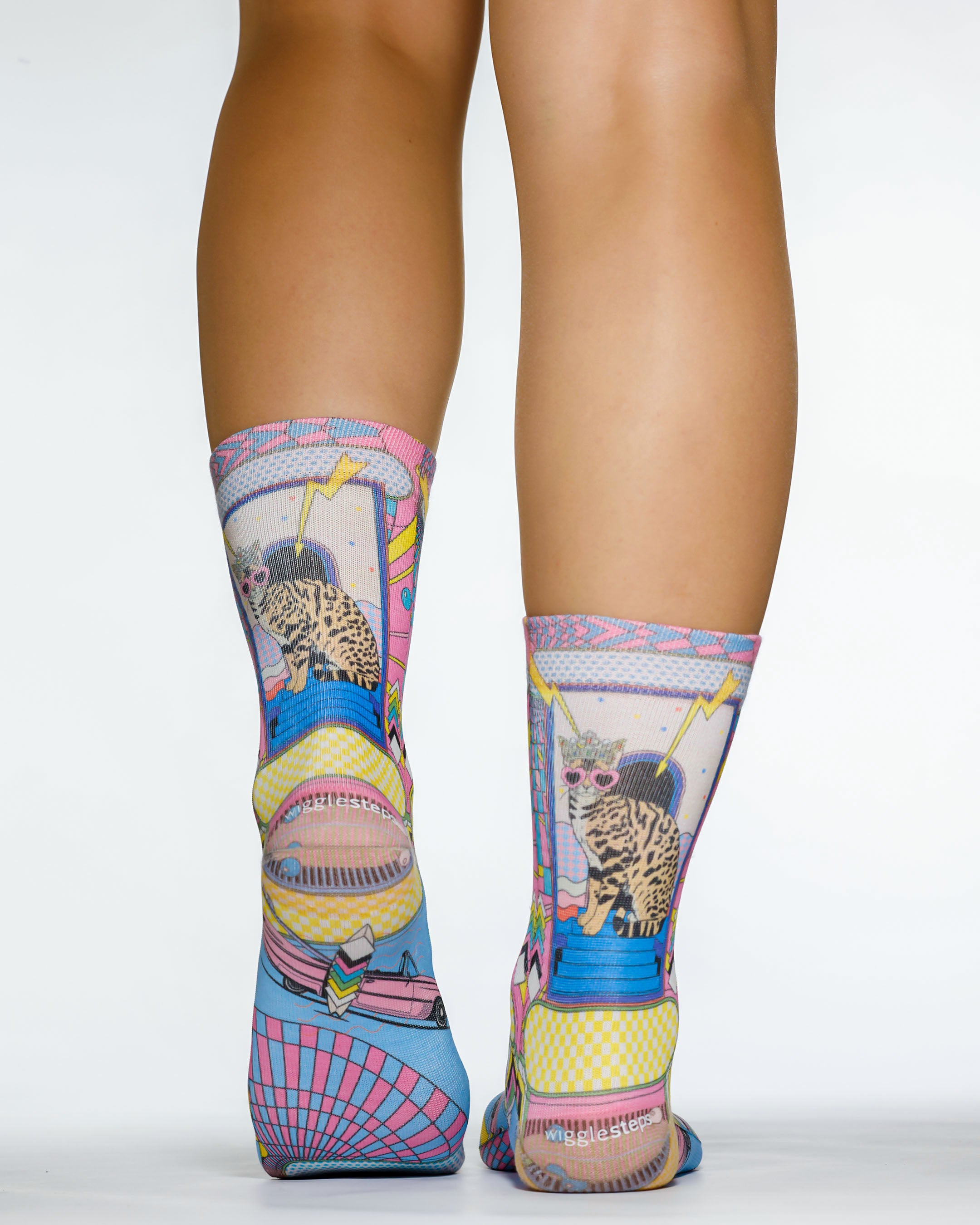 Wigglesteps Lady Socks BEVERLY CAT