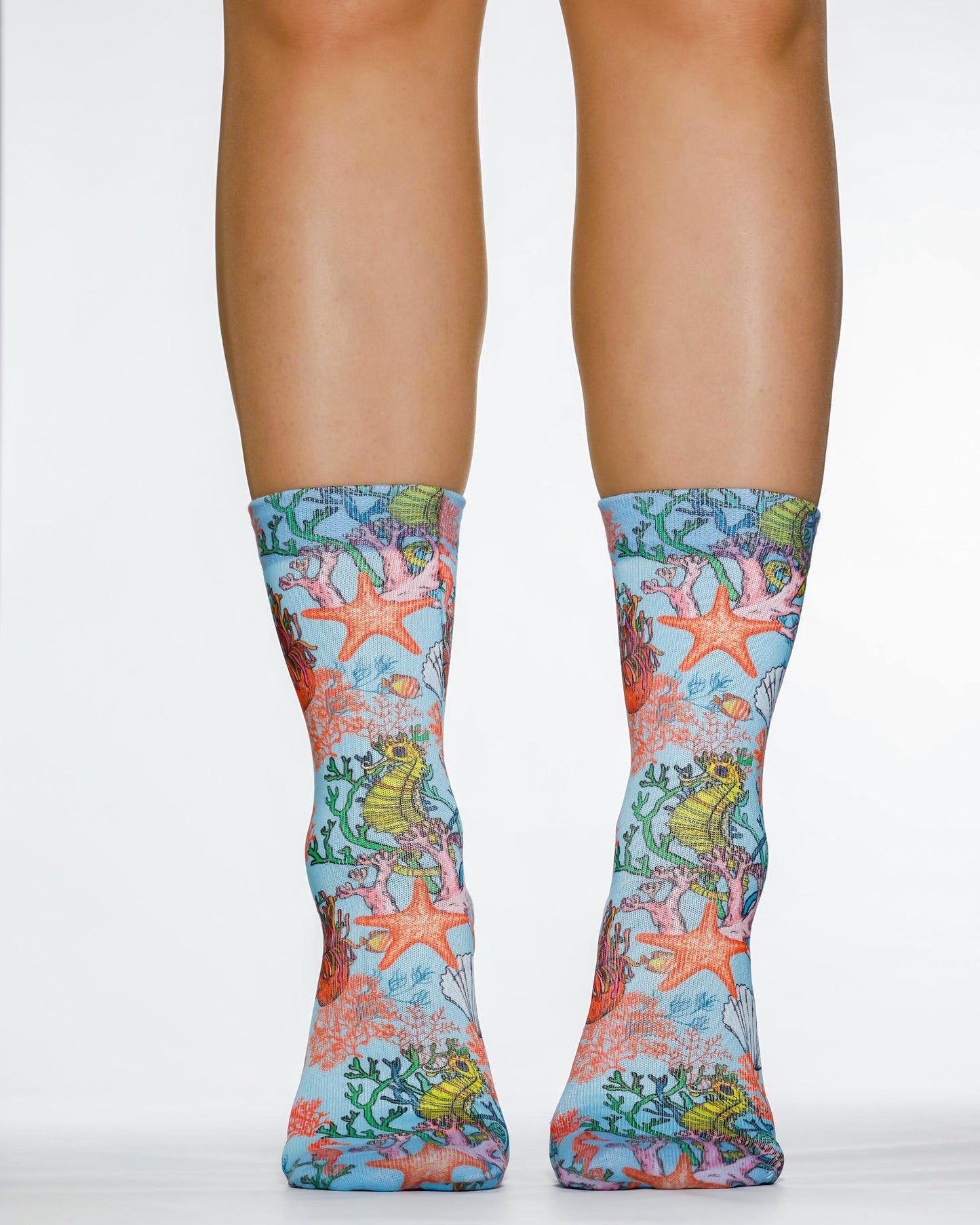 Wigglesteps Lady Socks SEAHORSES-W