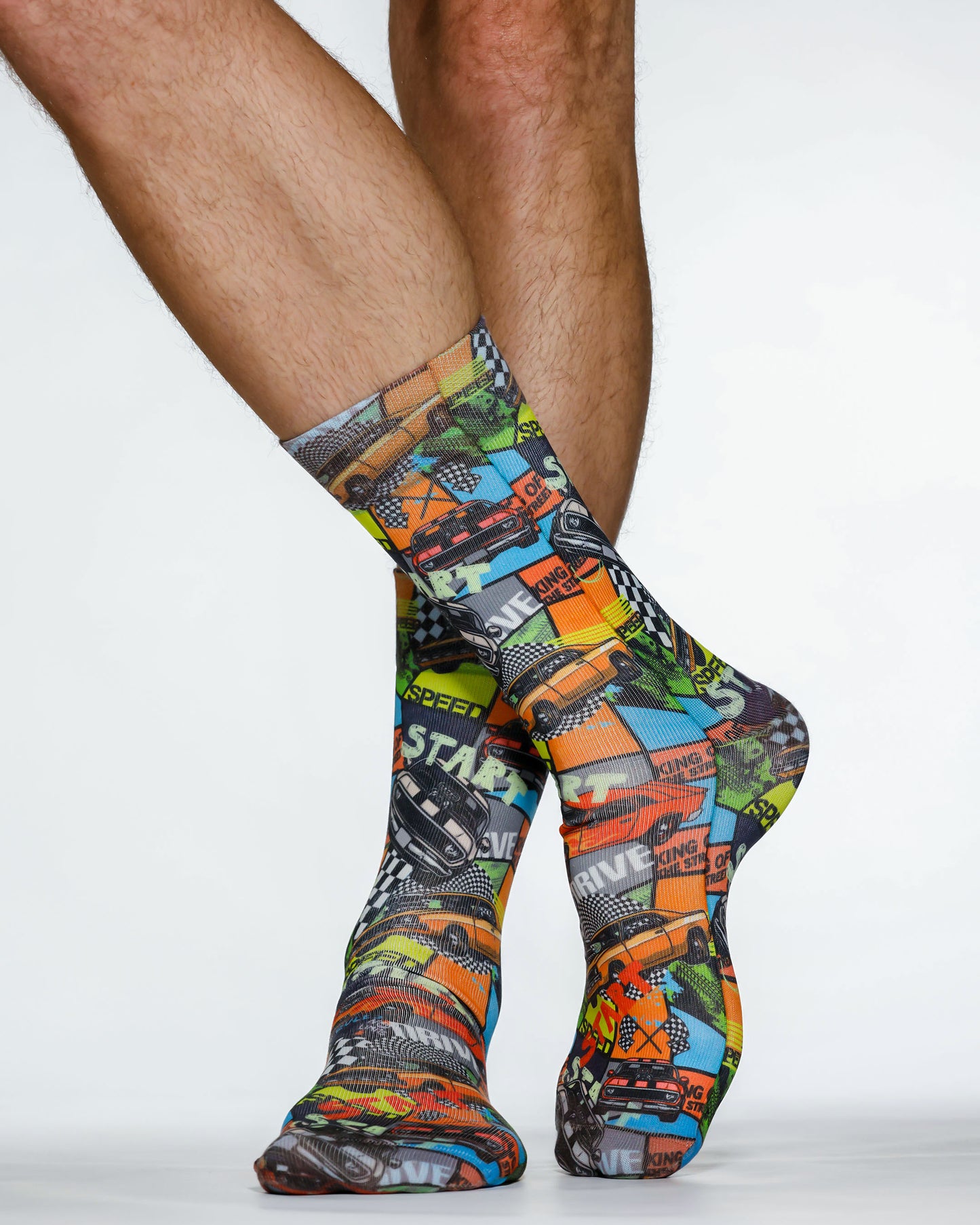 Wigglesteps Men Socks START DRIVE