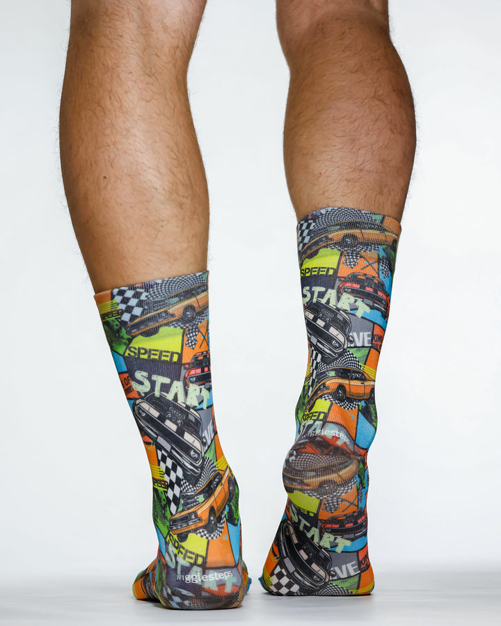 Wigglesteps Men Socks START DRIVE