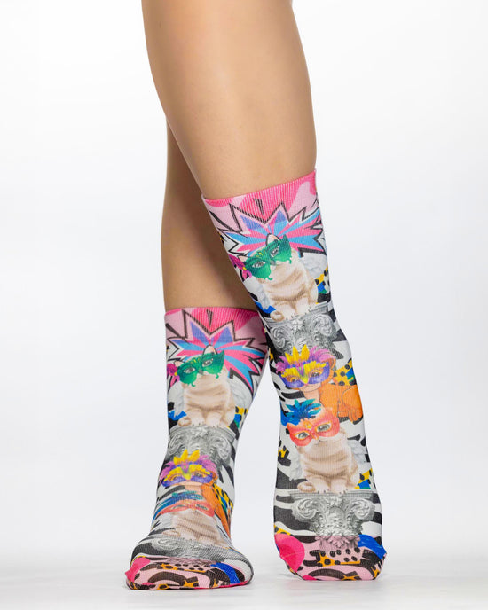 Wigglesteps Lady Socks MASK CAT