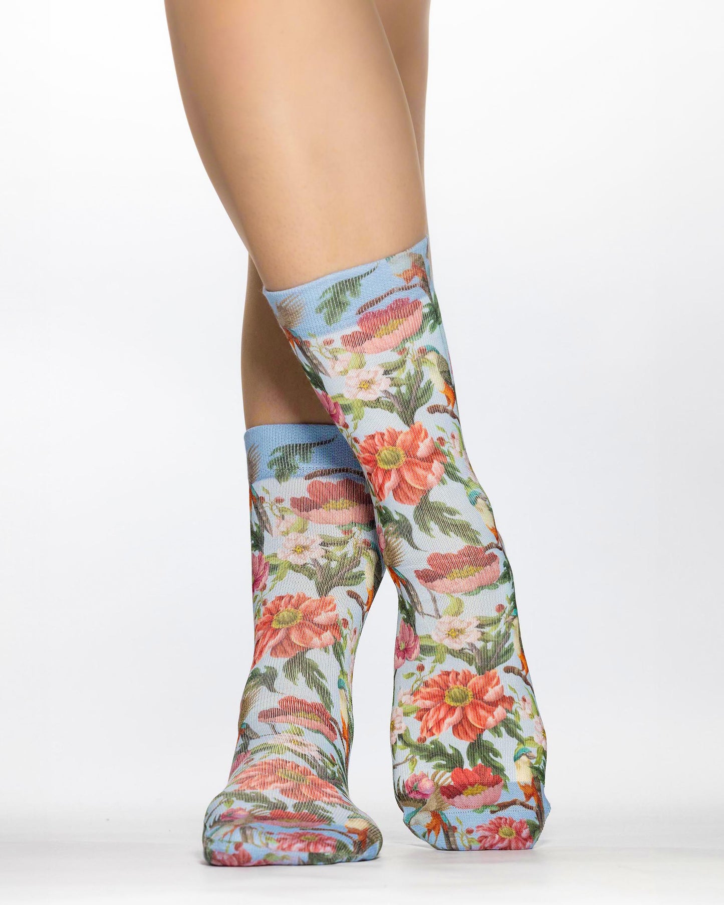 Wigglesteps Lady Socks VINTAGE GARDEN