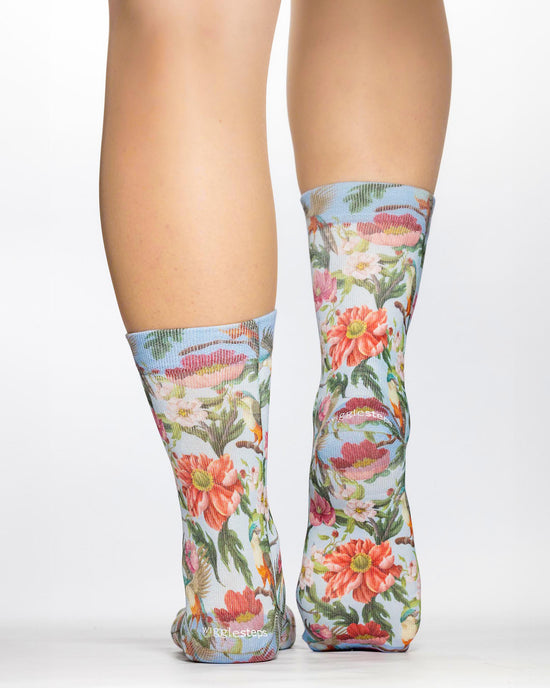 Wigglesteps Lady Socks VINTAGE GARDEN