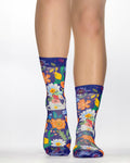 Wigglesteps Lady Socks AUTUMN GARDEN