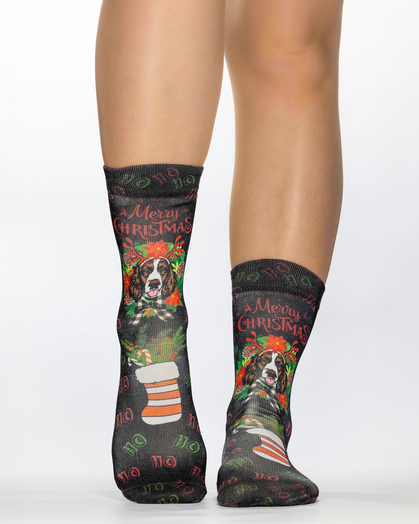 Wigglesteps Lady Socks DEER DOG