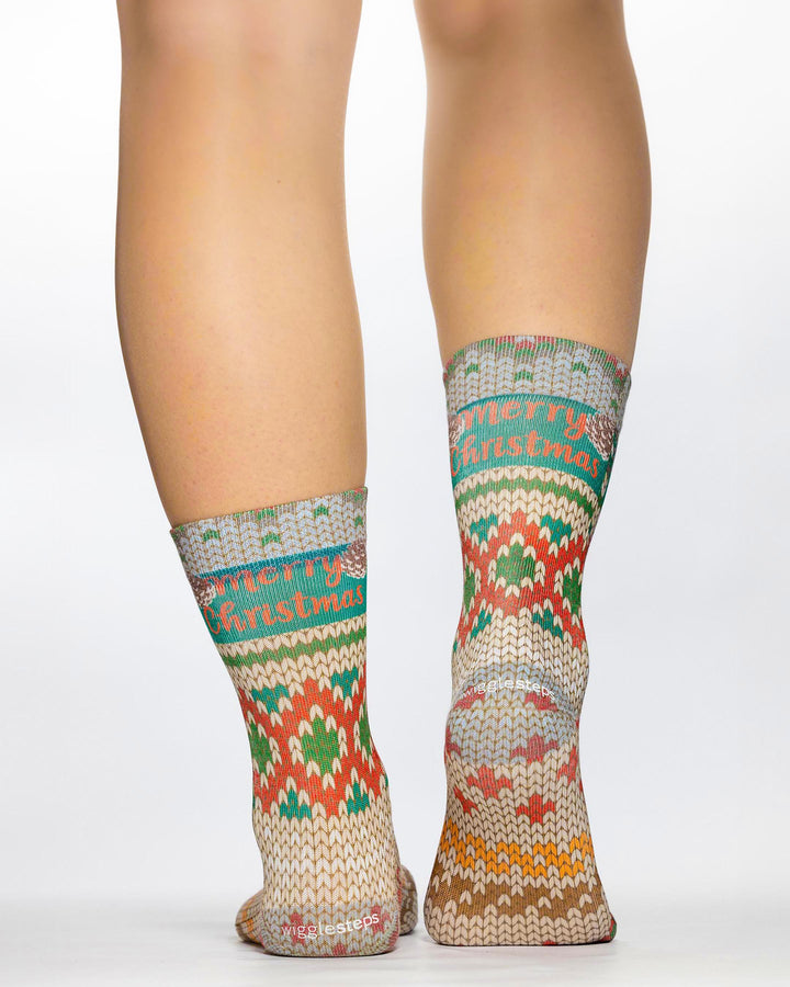 Wigglesteps Lady Socks XMAS KNIT