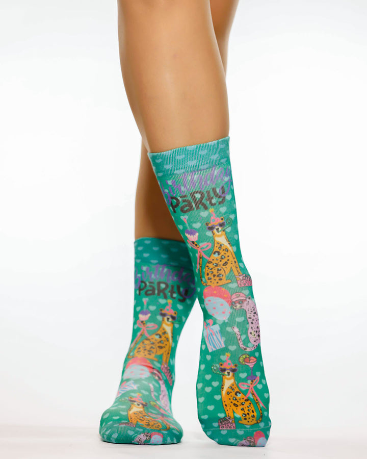 Wigglesteps Lady Socks BIRTHDAY PARTY I