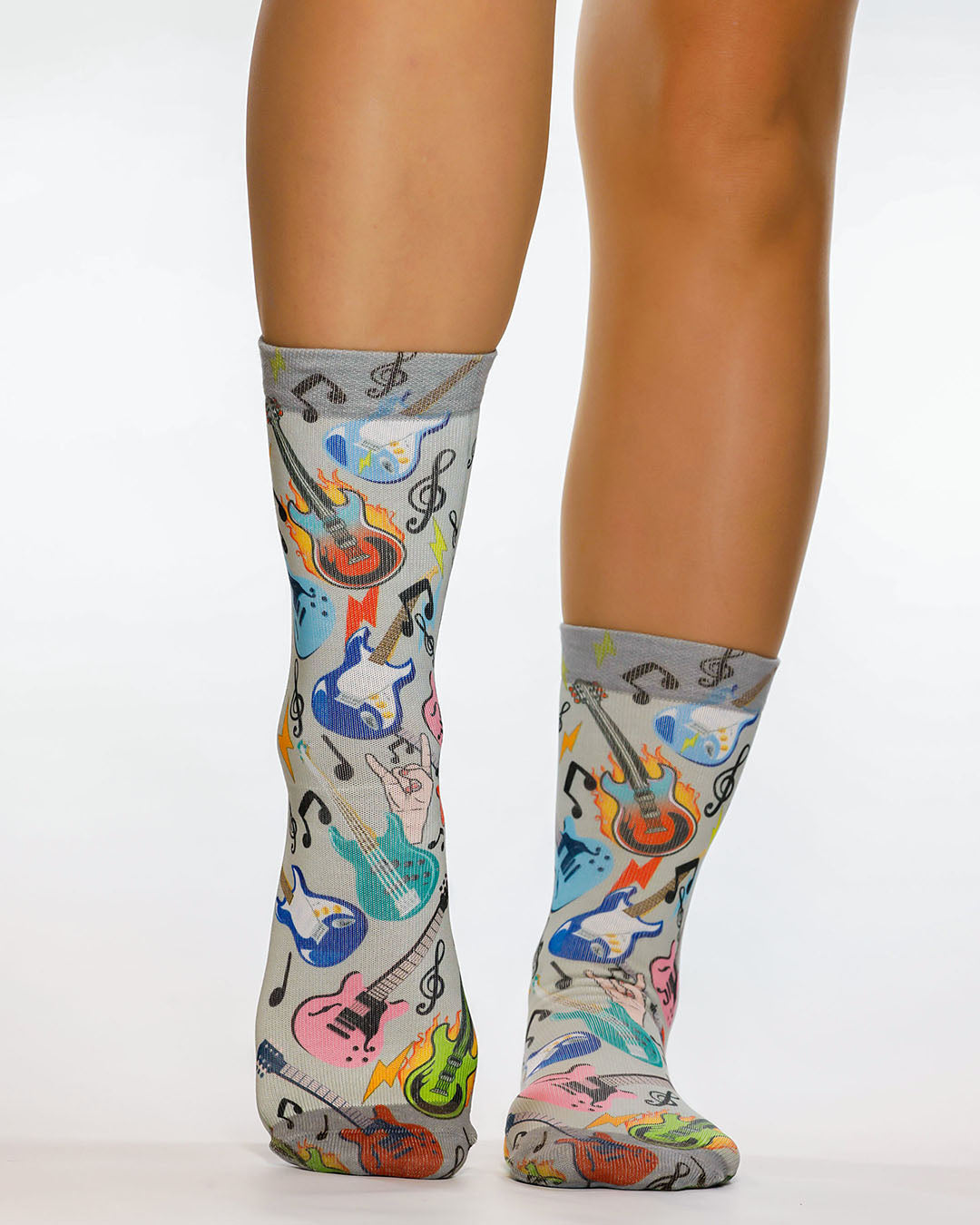 Wigglesteps Damen Socken LETS ROCK