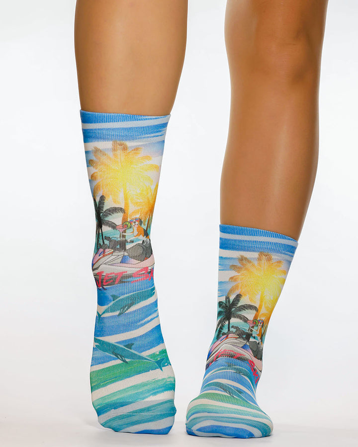 Wigglesteps Lady Socks JET SKI