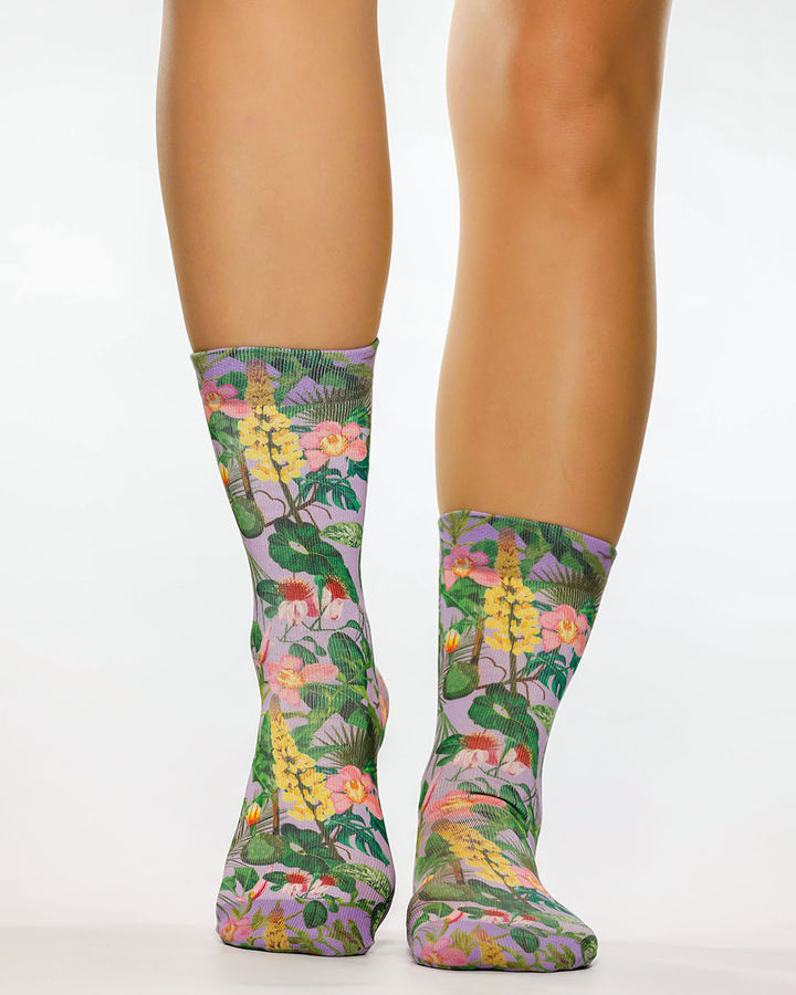 Wigglesteps Lady Socks  WILD FOREST II