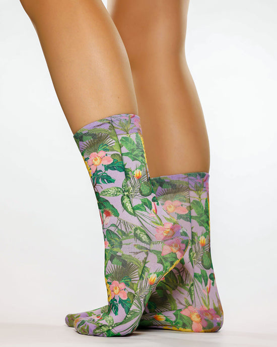 Wigglesteps Lady Socks  WILD FOREST II