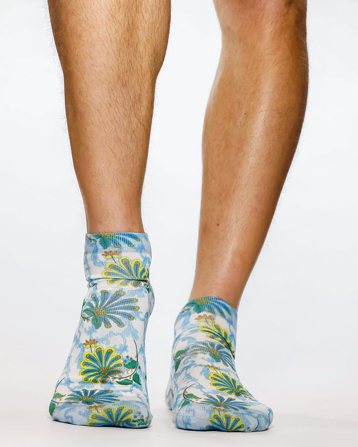 Wigglesteps Men Sneaker FAN FLOWERS