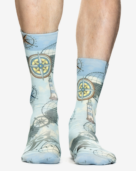 Wigglesteps Herren Socken LIGHTHOUSE
