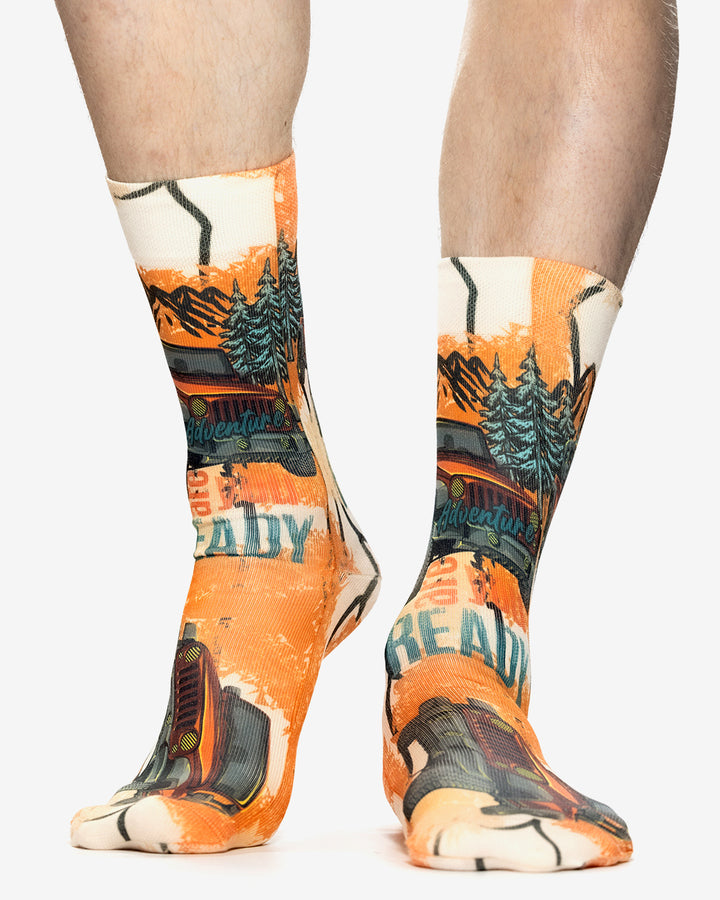 Wigglesteps Herren Socken ARE YOU READY