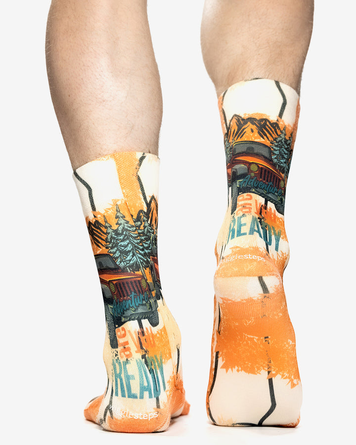 Wigglesteps Herren Socken ARE YOU READY