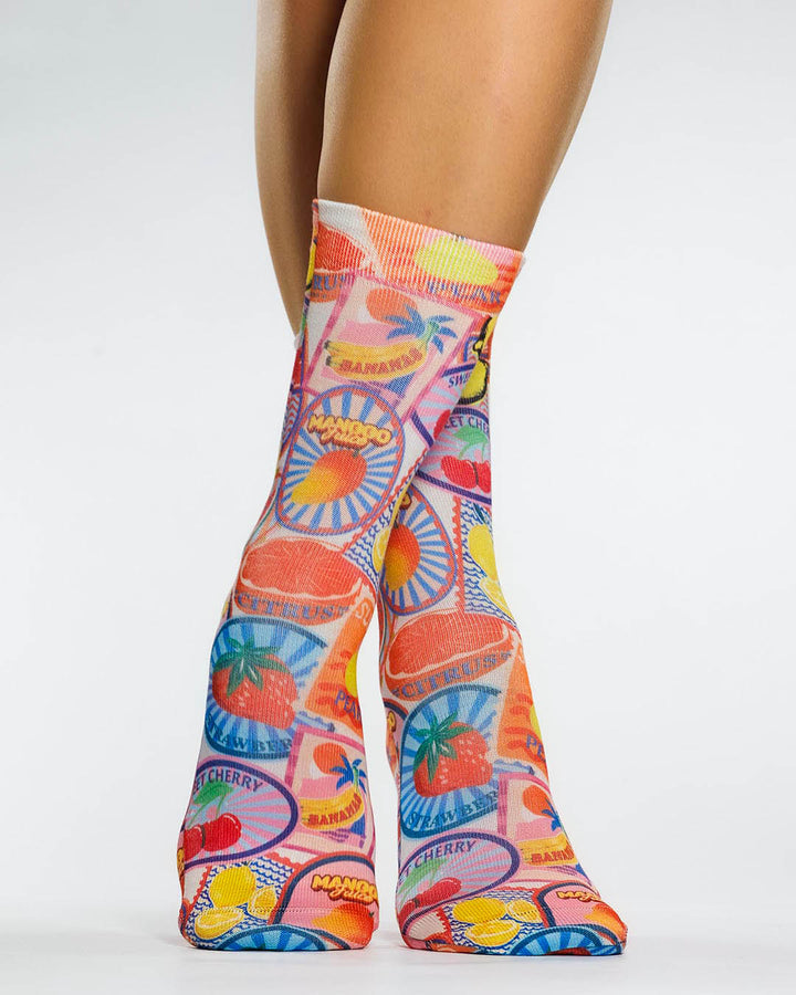 Wigglesteps Damen Socken SUMMER STAMPS
