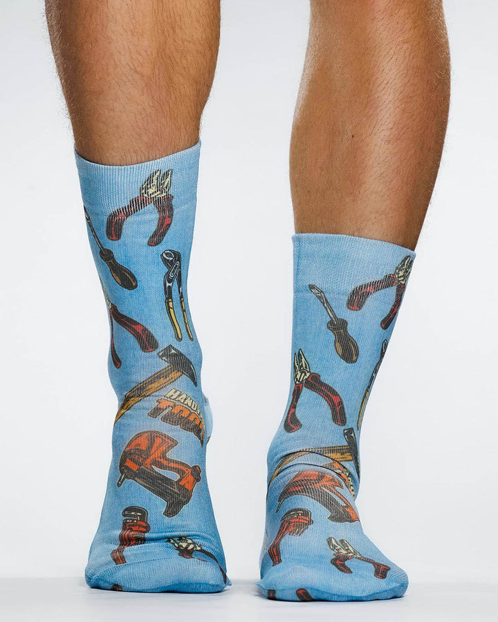 Wigglesteps Herren Socken HANDYMAN TOOLS