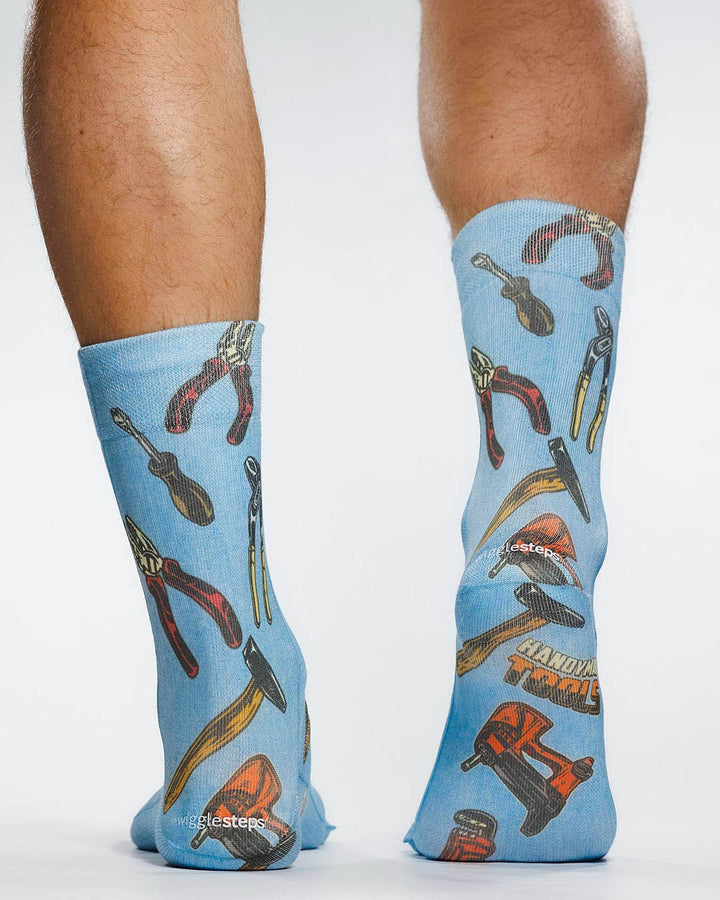 Wigglesteps Herren Socken HANDYMAN TOOLS
