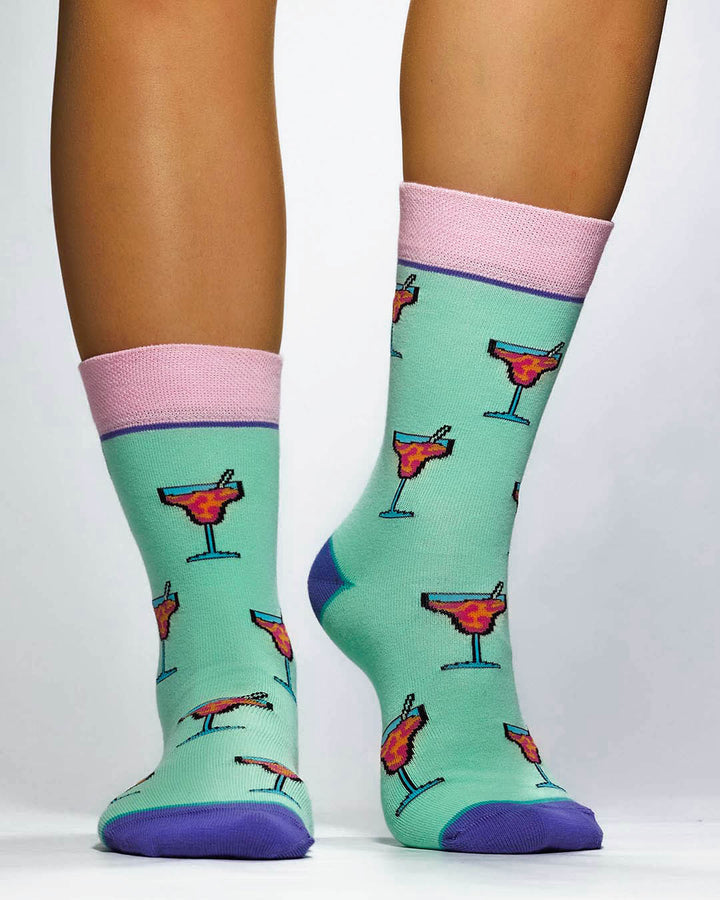 Wigglesteps Unisex Socken PINK COCTAIL