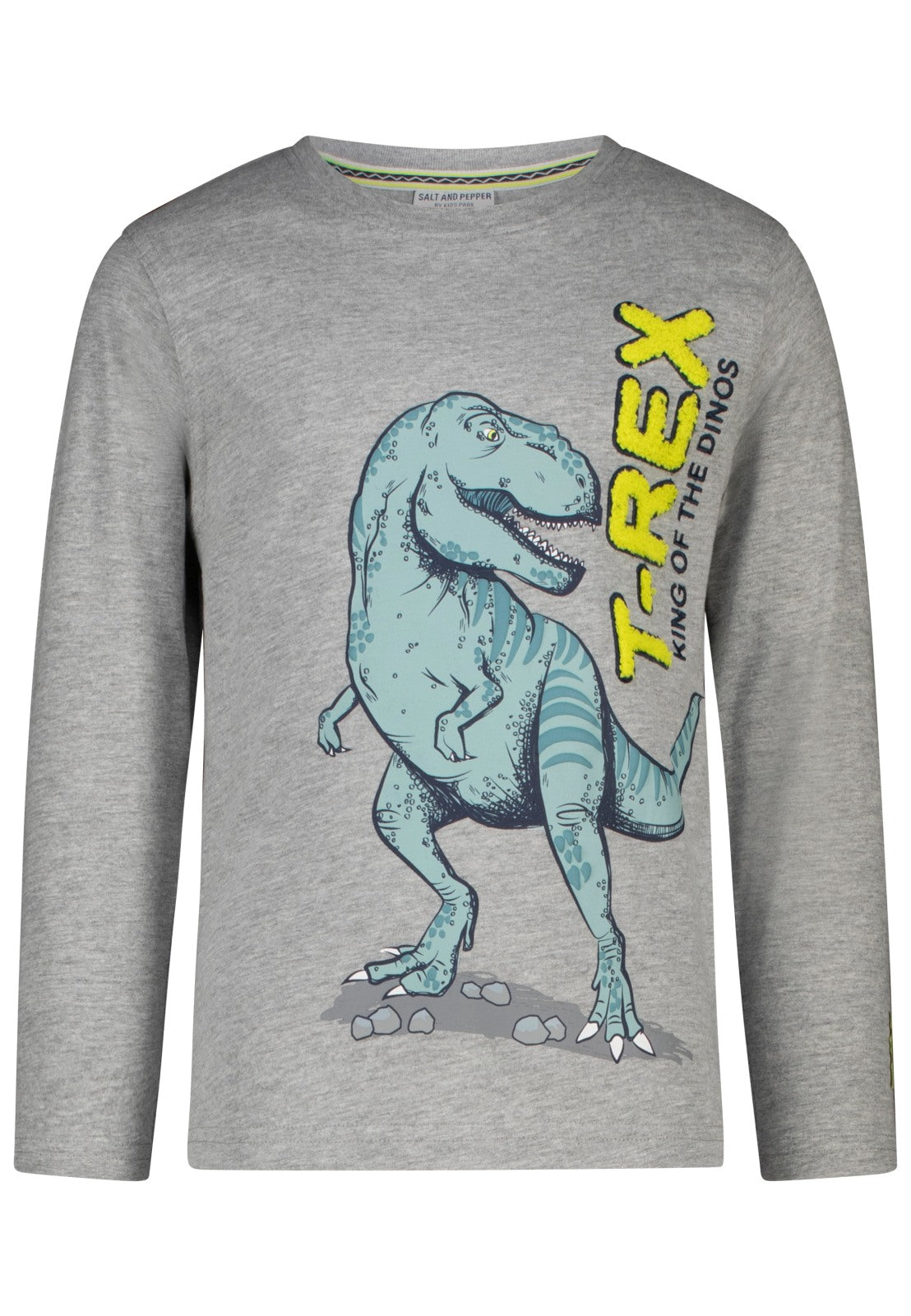 Salt and Pepper Jungen Langarmshirt 10029 – light grey