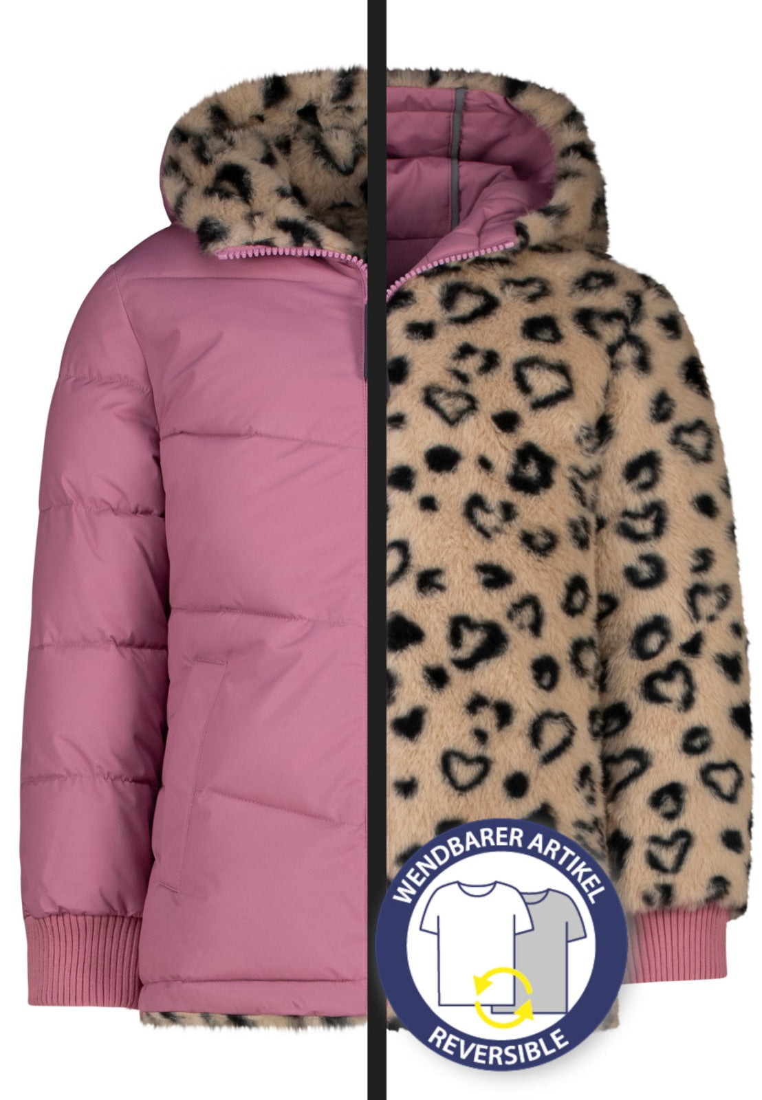 Salt and Pepper Mädchen Jacke 10061 – rose
