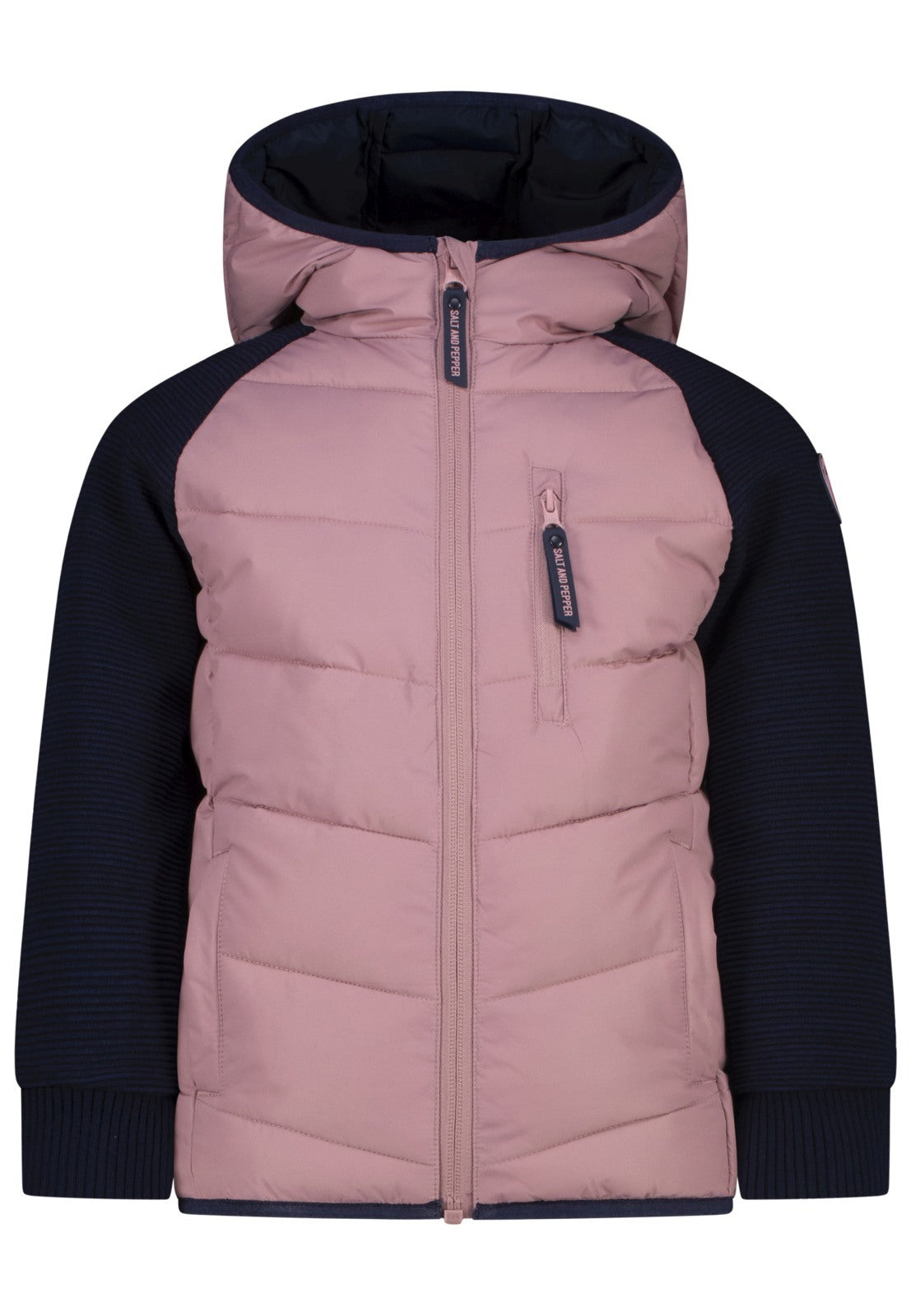 Salt and Pepper Mädchen Hybridjacke 10064 – dark rose